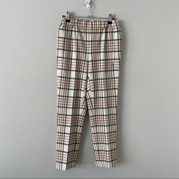 ARITZIA Wilfred Dorantal Plaid Trouser Pants Womens 00 - Picture 2 of 8